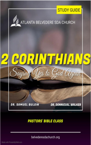 Download the 2nd Corinthians Bible Study in PDF form.